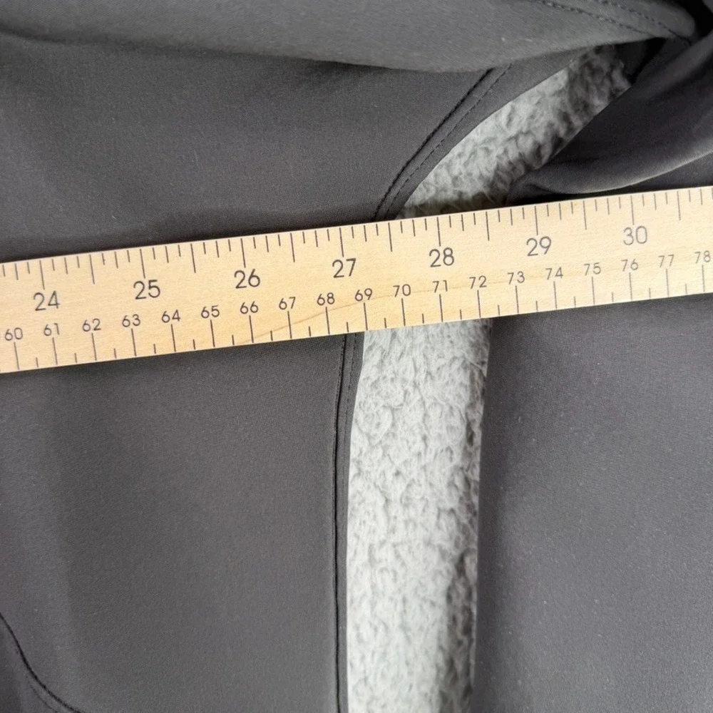 Patagonia Adze Jacket Mens XXL Black Softshell Full Zip Grid Fleece 83526